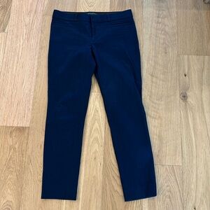 Banana Republic Sloan Fit navy cropped ankle pants